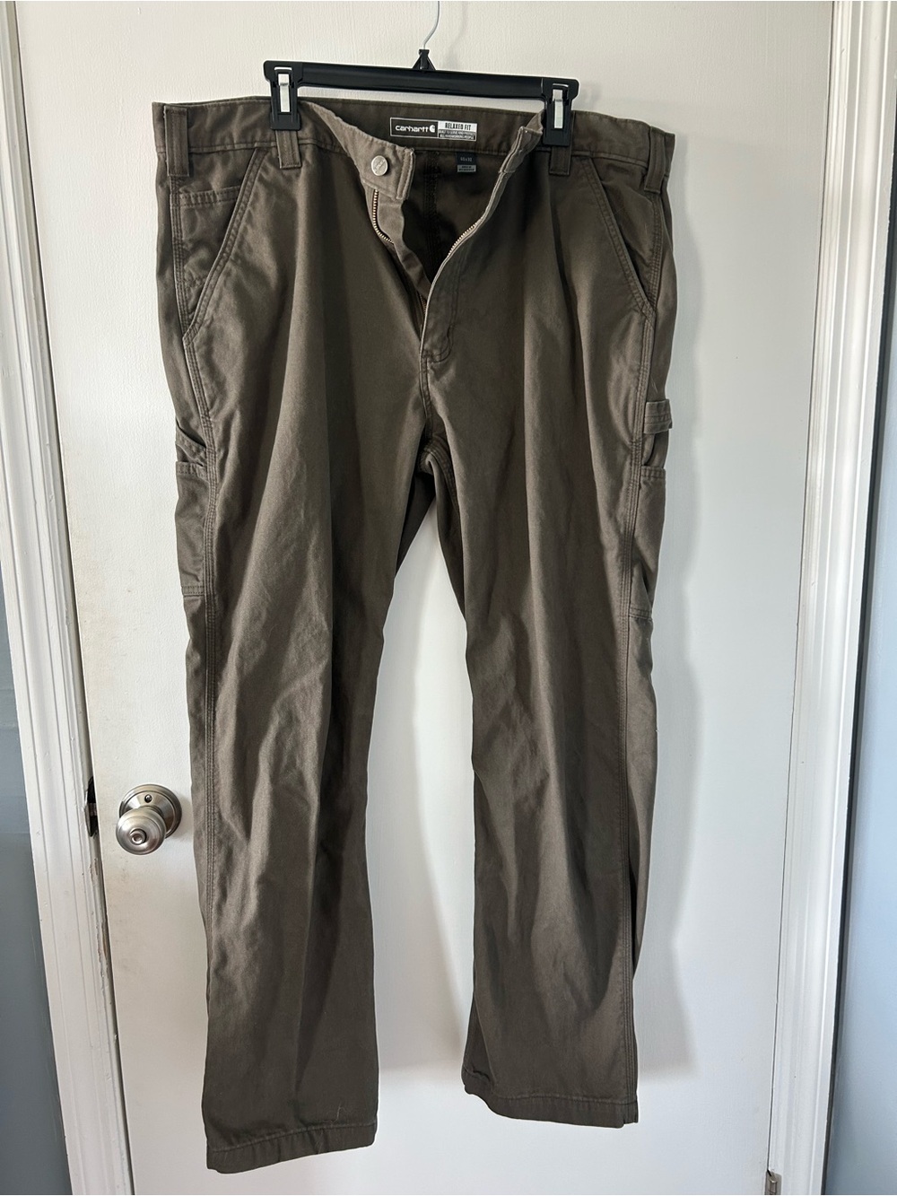 Carhartt Men’s Khaki Work Pants